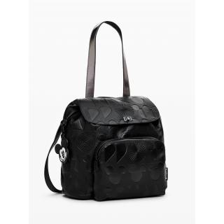 Rucsac de dama, Desigual, seria Mickey Krapina, Negru