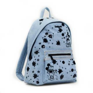 Rucsac de dama, Desigual, seria Mickey Splendia Mombasa, Azur
