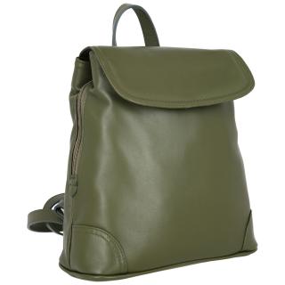 Rucsac de dama din piele naturala, model 097, Verde