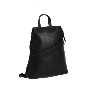 Rucsac de dama din piele naturala, The Chesterfield Brand, Claire, Negru