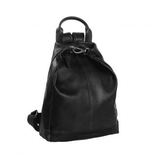 Rucsac de dama The Chesterfield Brand din piele moale, Saar, Negru