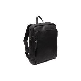 Rucsac de laptop din piele naturala, The Chesterfield Brand, Jasper, Negru