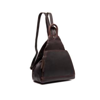 Rucsac   geanta de mana si umar 2 in 1, de dama, din piele naturala, The Chesterfield Brand, Howard, Maro inchis