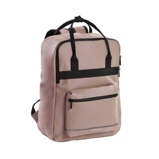 Rucsac impermeabil, universal, laptop 15,4 inch, Daniel Ray, seria Birmingham, Roz pudra