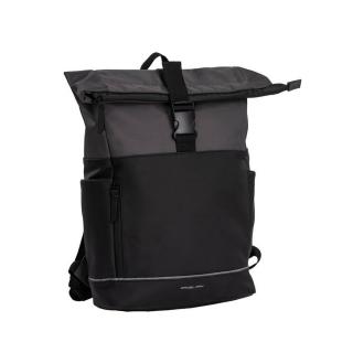 Rucsac Rolltop impermeabil Daniel Ray 15,6 inch Pittsburgh, Negru   Gri