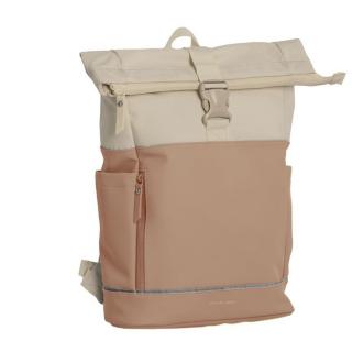 Rucsac Rolltop impermeabil Daniel Ray 15,6 inch Pittsburgh, Roz vechi   Bej