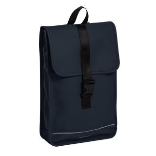 Rucsac unisex impermeabil, pentru laptop de 12 inch, Daniel Ray, seria Fullerton, Bleumarin