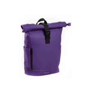 Rucsac unisex impermeabil, pentru laptop de 15.6 inch,  Daniel Ray, seria Highlands M, Mov inchis