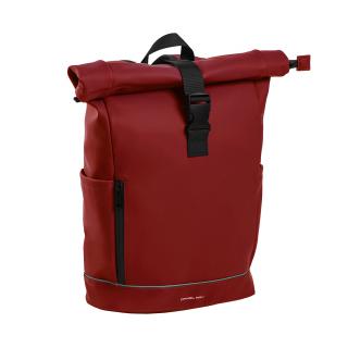 Rucsac unisex impermeabil, pentru laptop de 15.6 inch,  Daniel Ray, seria Highlands M, Rosu