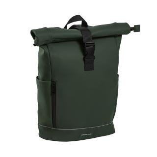 Rucsac unisex impermeabil, pentru laptop de 15.6 inch,  Daniel Ray, seria Highlands M, Verde