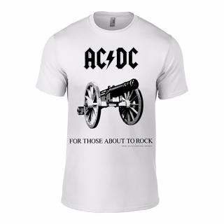 AC DC - For Those About To Rock (White)