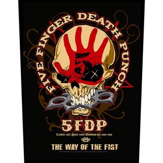 Back Patch FIVE FINGER DEATH PUNCH WAY OF THE FIST