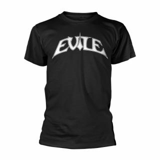 EVILE - Logo (Black Ts White Print)