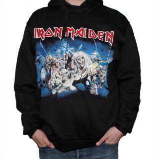 Hanorac Iron Maiden - Eddie Faces Unisex