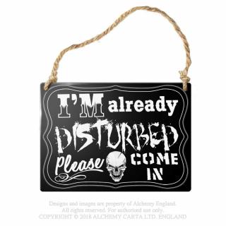 I m Already Disturbed... - Decoratiune din Metal