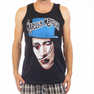 Maiou Unisex MARILYN MANSON - Blue Hat