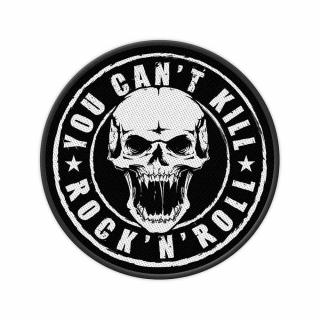 Patch GENERIC STANDARD WOVEN PATCH: YOU CAN T KILL ROCK N  ROLL