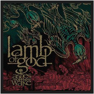 Patch LAMB OF GOD STANDARD WOVEN PATCH: ASHES OF THE WAKE