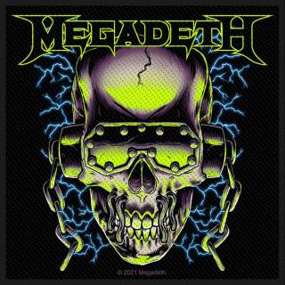 Patch MEGADETH STANDARD WOVEN PATCH: VIC RATTLEHEAD