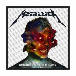 Patch METALLICA STANDARD WOVEN PATCH: HARDWIRED TO SELF DESTRUCT