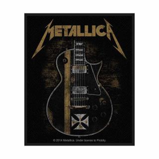 Patch METALLICA STANDARD WOVEN PATCH: HETFIELD GUITAR