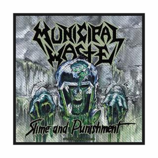 Patch MUNICIPAL WASTE STANDARD WOVEN PATCH: WASTE SLIME AND PUNISHMENT