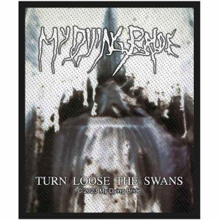 Patch MY DYING BRIDE STANDARD WOVEN PATCH: TURN LOOSE THE SWANS