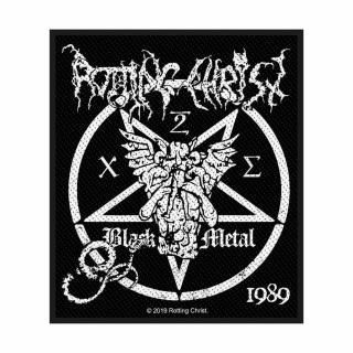 Patch ROTTING CHRIST STANDARD WOVEN PATCH: BLACK METAL