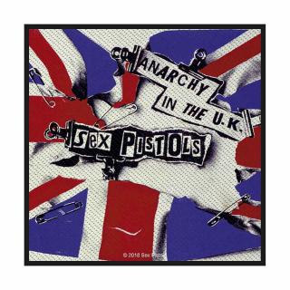 Patch THE SEX PISTOLS STANDARD WOVEN PATCH: ANARCHY IN THE UK