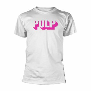 PULP - This Is Hardcore Logo (White)