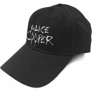 Sapca Alice Cooper Unisex Baseball Cap: Dripping Logo (Sonic Silver)