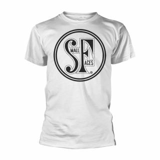 SMALL FACES - Logo (White Black)