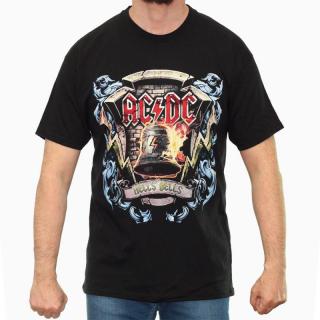 Tricou AC DC - Hells Bells 2 - Fruit Of The Loom - Marime 3XL