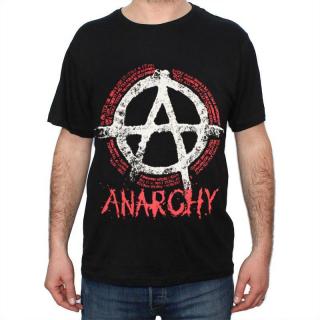 Tricou Anarchy - Fruit Of The Loom ValueWeight