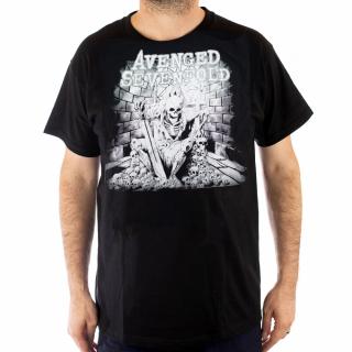 Tricou Avenged Sevenfold - Hail to the King - Fruit Of The Loom ValueWeight