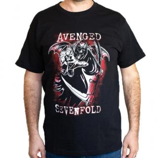 Tricou Avenged Sevenfold - Reaper s Reach marime 3XL - Fruit Of The Loom