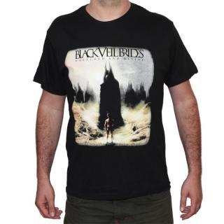 Tricou Black Veil Brides - Wretched and Divine - 180 grame - Marime XXXL