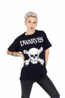Tricou Dwarves - Skull - Fruit of the Loom Heavy Weight