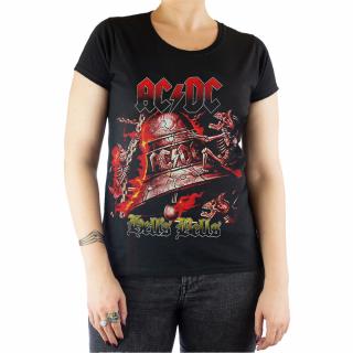 Tricou Femei AC DC - Hells Bells - Fruit Of The Loom