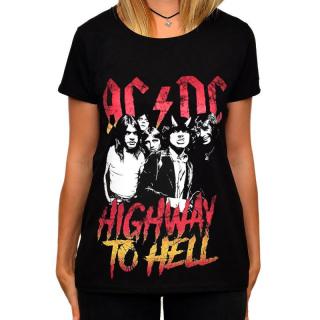 Tricou Femei AC DC - Highway to Hell