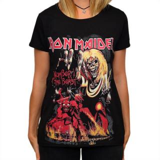 Tricou Femei Iron Maiden - The Number of the Beast