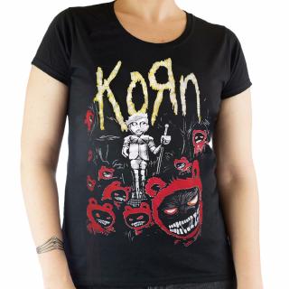 Tricou Femei Korn - Red Bear Zombies