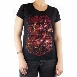 Tricou Femei Slayer - Head Inferno