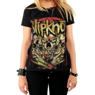 Tricou Femei Slipknot - Skull