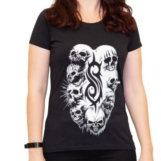 Tricou Femei Slipknot - White Logo