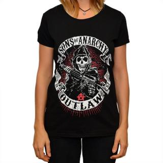 Tricou Femei Sons of Anarchy - Outlaw