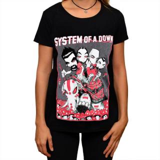 Tricou Femei System of a Down - Mushrooms