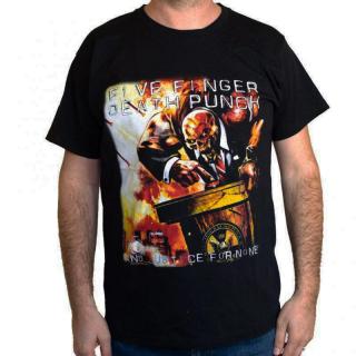 Tricou Five Finger Death Punch - And Justice for None 2 - Fruit Of The Loom ValueWeight