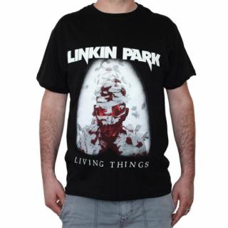 Tricou Linkin Park - Living things - Fruit of the Loom ValueWeight