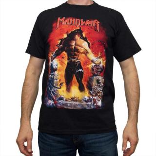 Tricou Manowar - Louder than Hell - Fruit Of The Loom Heavy Weight